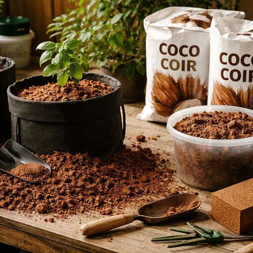 Podloze kokosowe w uprawie